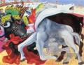 Corrida la mort du torero 1933 cubiste Pablo Picasso
